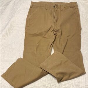 Carhartt Tan Chinos Classic Cotton Blend